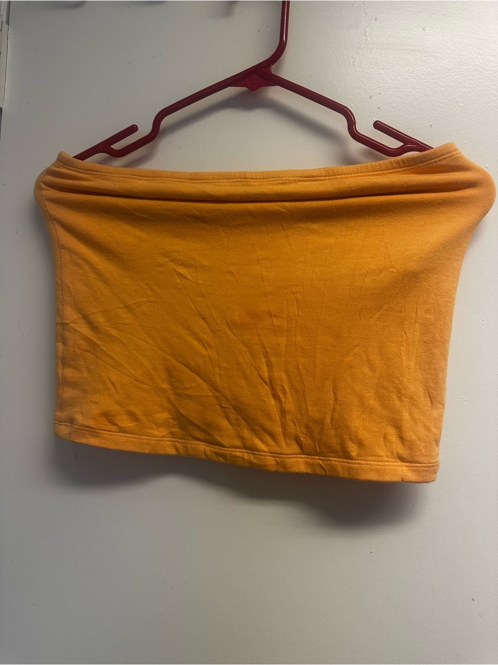 Old Navy Orange Tube Mini Skirt